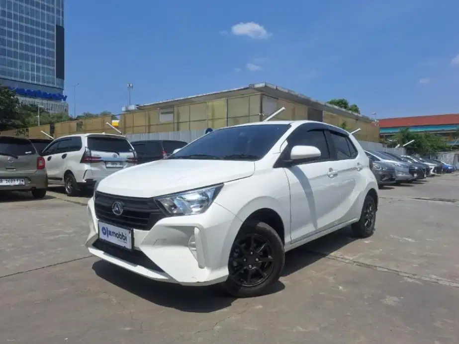 DP MURAH - Daihatsu Ayla 1.0 X Bensin-MT 2024 Putih