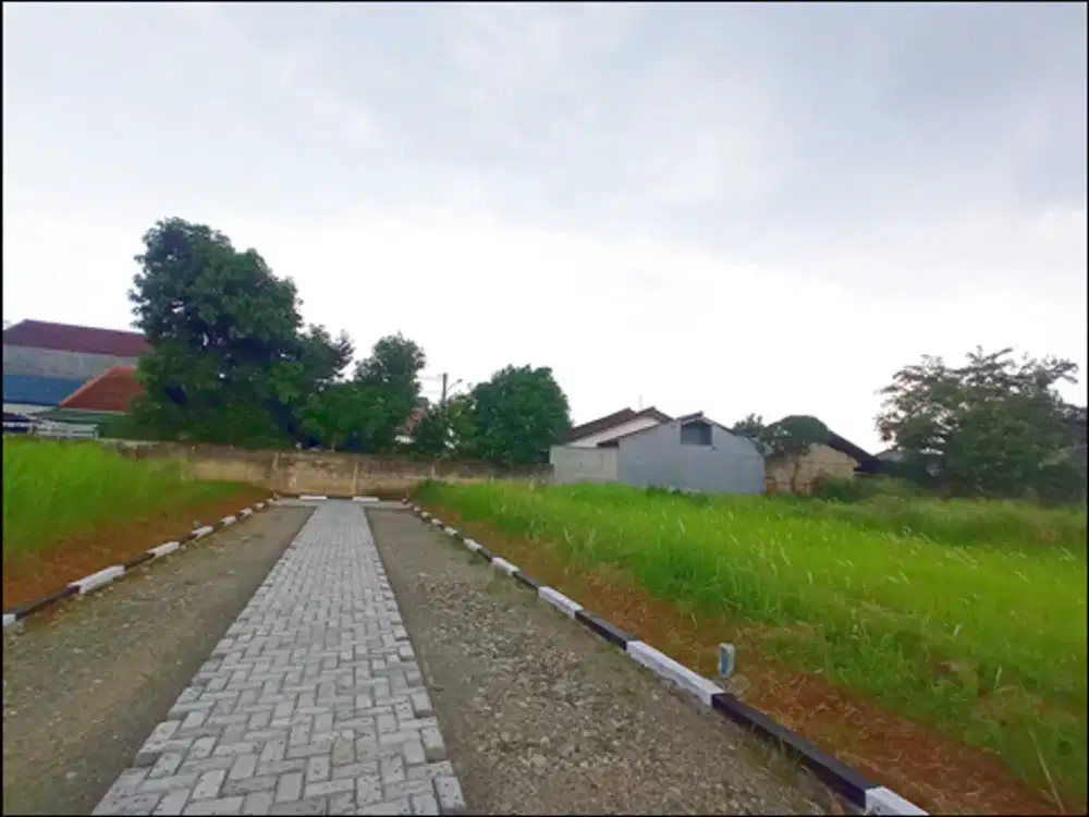 Kavling Siap Balik Nama, 10 Menit Stasiun Cilebut, SHM Pecah