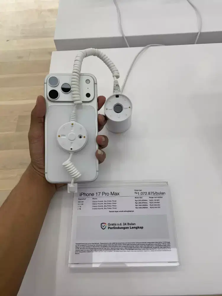 iphone 17 pro silver ready promo cicilan ringan tanpa dp bisa