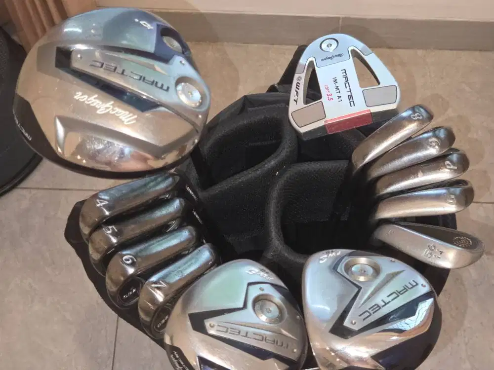 Jual 1 set lengkap golf club, cocok untuk langsung main