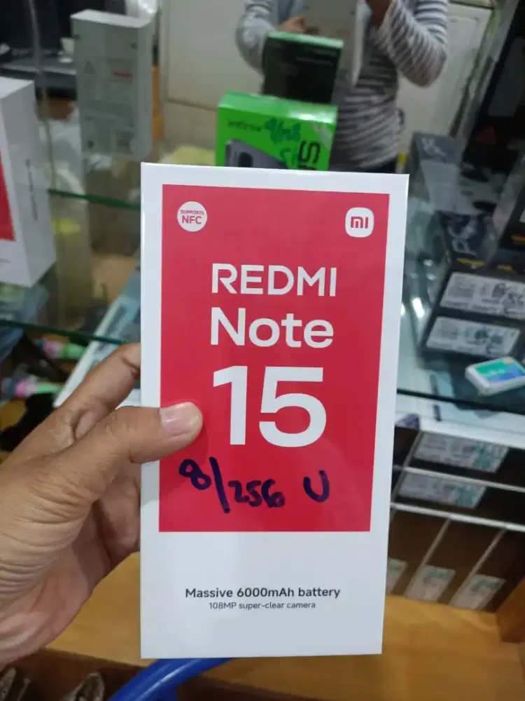 Xiaomi Redmi note 15 4G 8/256 garansi resmi no repack