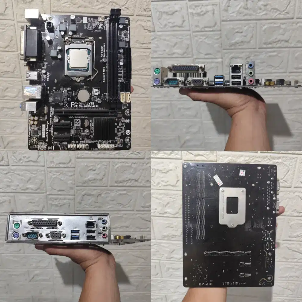 Sepaket i5-4460 + Gigabyte GA-H81M-DS2 Bundling