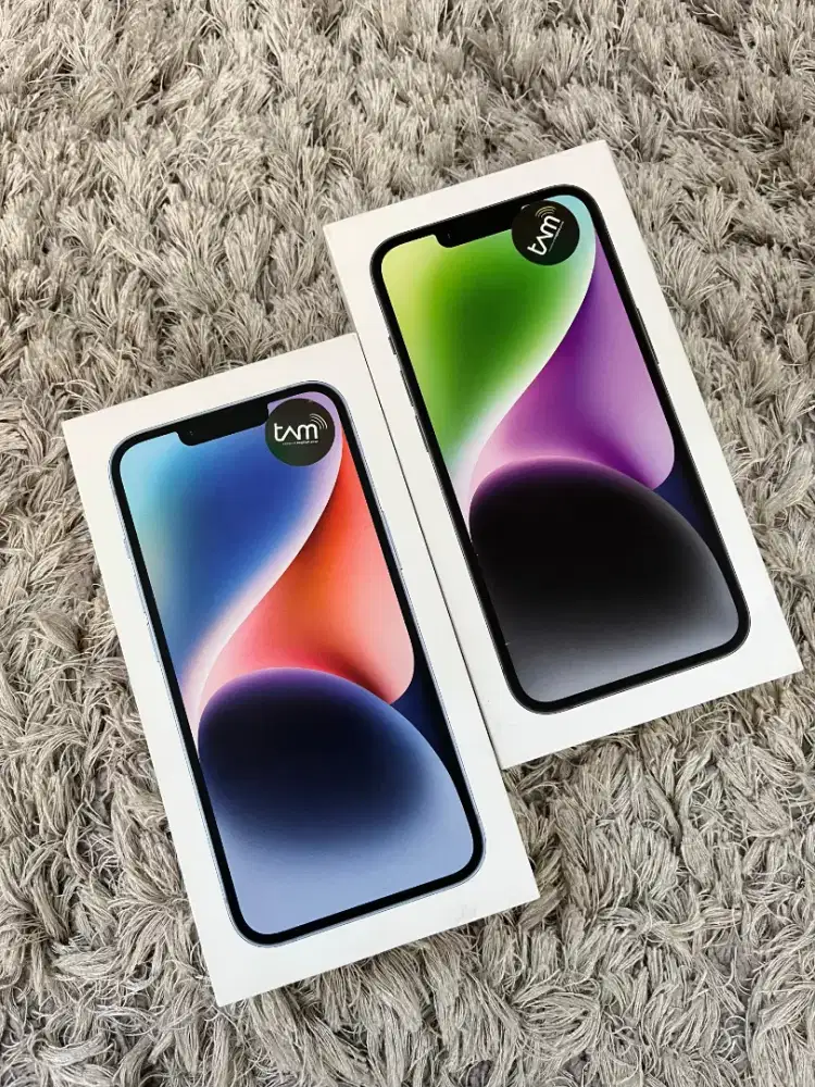 IPHONE 14 128 GB NEW SEGEL GARANSI RESMI IBOX