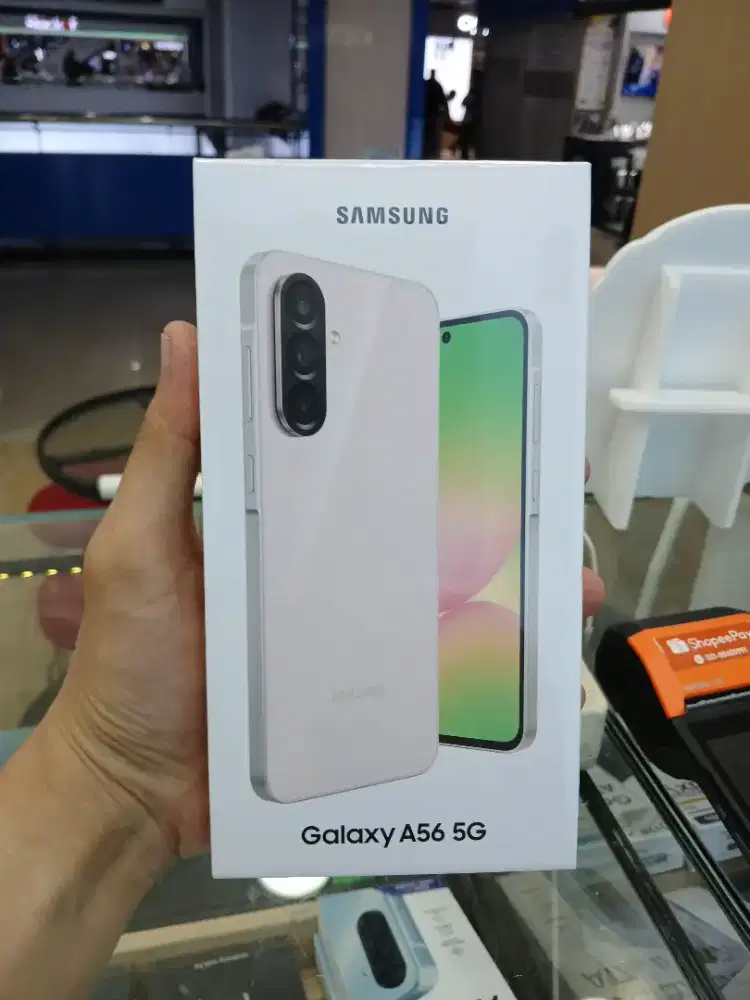 Samsung A56 5G 8/256GB Pink Garansi resmi 1 tahun
