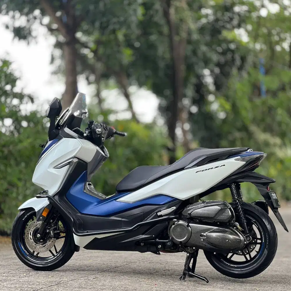 HONDA FORZA 250 ABS 2019 PUTIH KM LOW PAJAK HIDUP SIAP SANTAI
