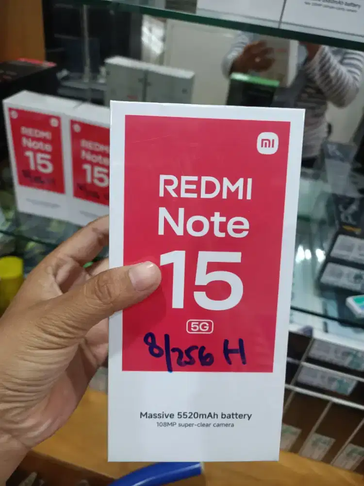 Xiaomi Redmi note 15 5G 8/256 garansi resmi no repack