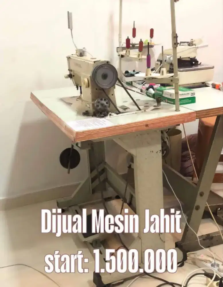 DIJUAL MESIN JAHIT SECOND LIKE NEW