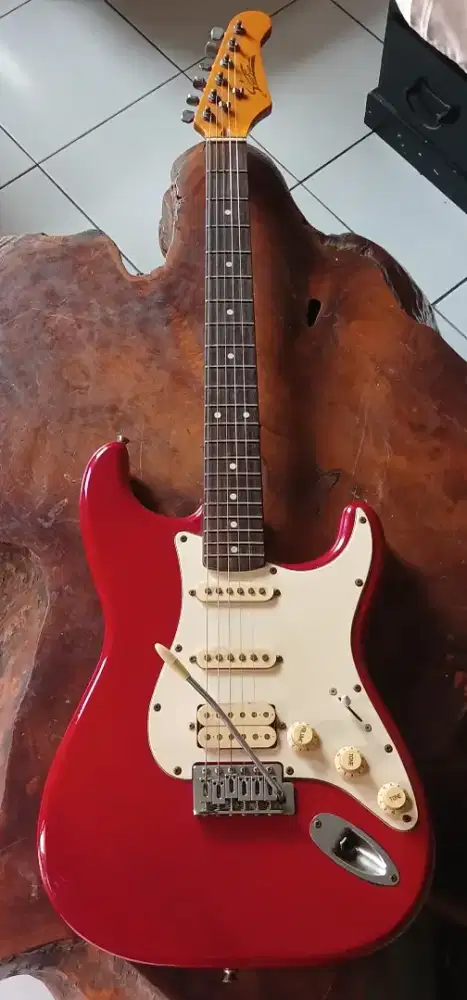 Gitar elektric merk Star Sun 6 strat sejajar second spt baru jrg oakai