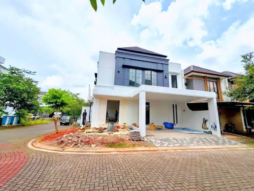 Jual Rumah On Progress Di Kireina Park Nusaloka BSD Serping