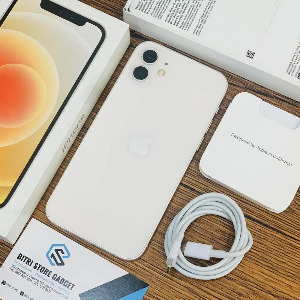 iPHONE 12 256GB WHITE | iBOX | FULLSET ORIGINAL