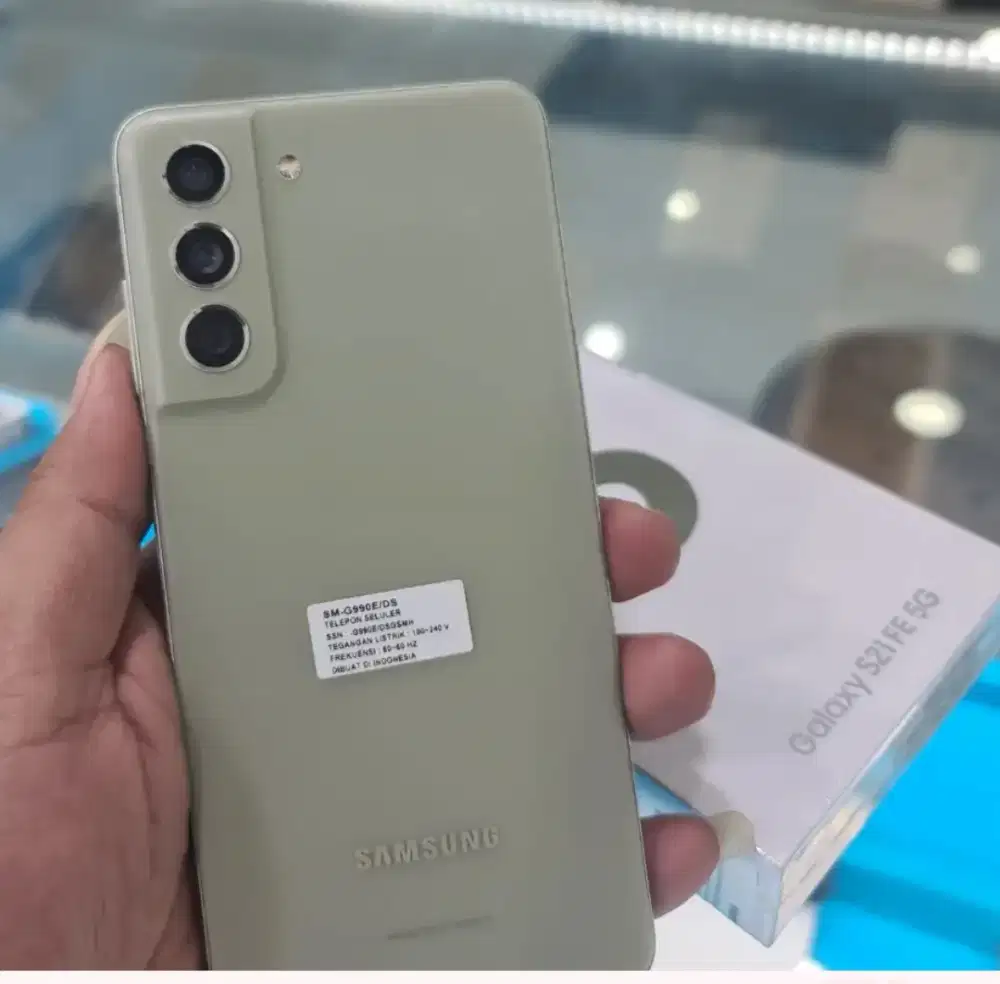 Murah hp Samsung S21 Fe 8/256 lkp, bs TT