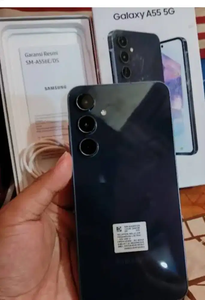 Murah hp Samsung A55 5G ram 12/256 lkp, bs TT