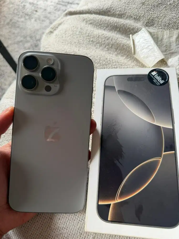 IPHONE 16 PROMAX 256GB RESMI BLIBLI