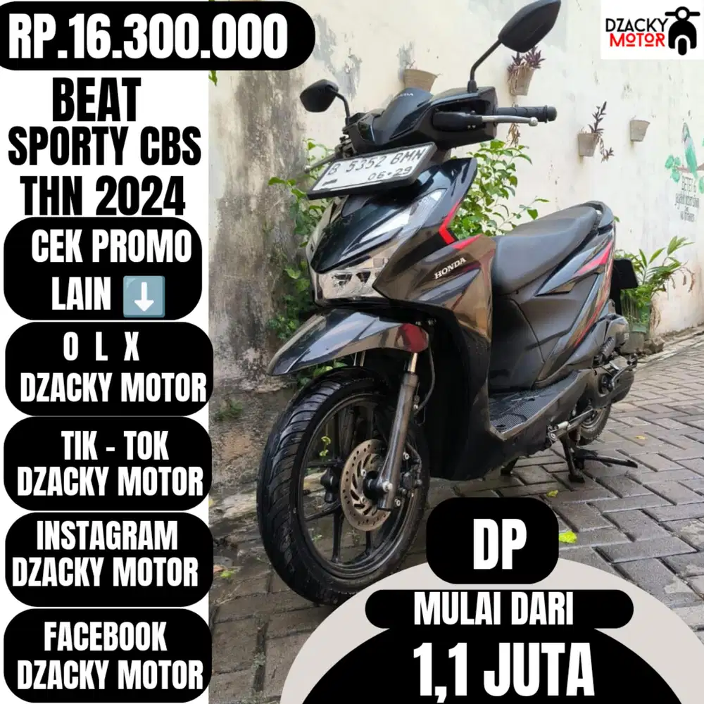 BEAT SPORTY CBS 2024 SECOND LIKE NEW