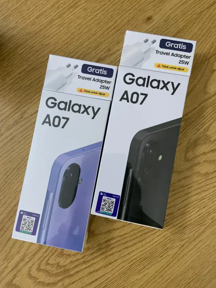 Samsung Galaxy A07 8/256 GB New Segel Garansi Resmi SEIN 12 Bulan