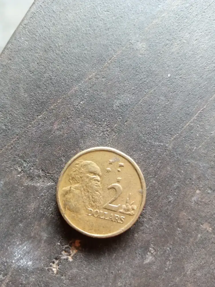 Uang koin 2 dolar Australia th 2001