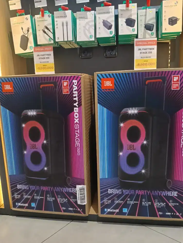 Promo cicilan Gratis 1x Cicilan Speaker JBL PartyBox 320