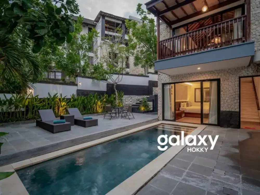 DISEWAKAN MODERN TROPIS VILLA DI JIMBARAN HIJAU BADUNG, BALI