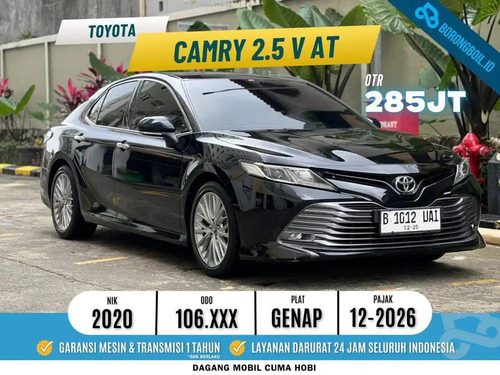 Toyota New Camry V 2.5 AT 2020 Hitam