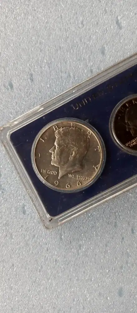 United states special mint set 1966 jadul kuno dan antik