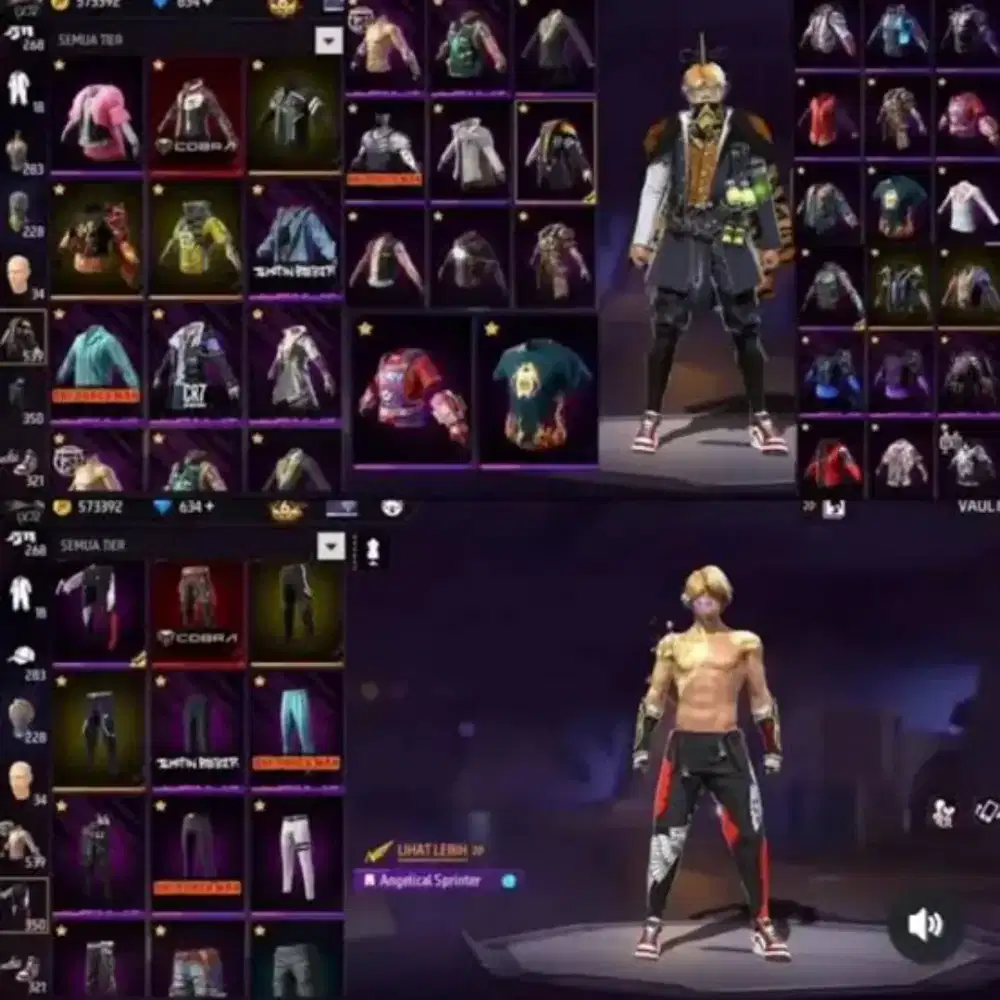 DI JUAL AKUN FREE FERE MILIK SENDIRI