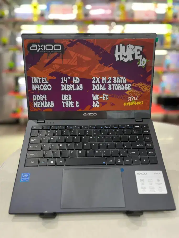 LAPTOP | AXIOO HYPE 10 RAM 8GB | TUKAR TAMBAH BISA