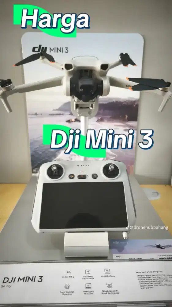 Cicilan drone dji mini 3 rc pakai ktp aja
