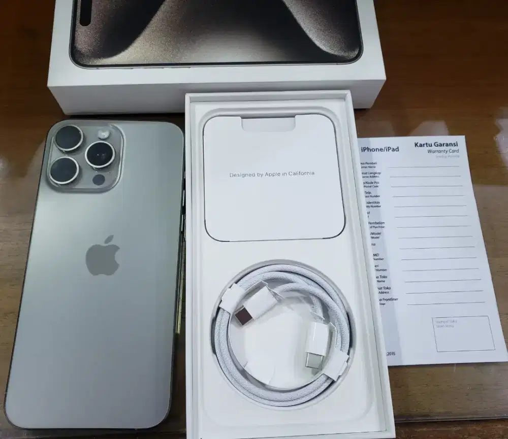 iPhone 15 ProMax Pro Max 256GB Natural Titanium