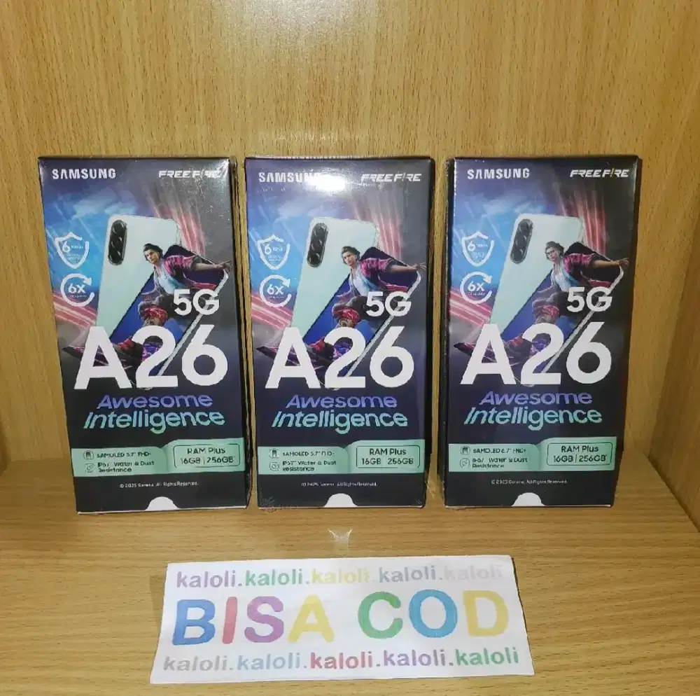 Samsung Galaxy A26 5G 8/128 New Segel Garansi Resmi Samsung Indonesia