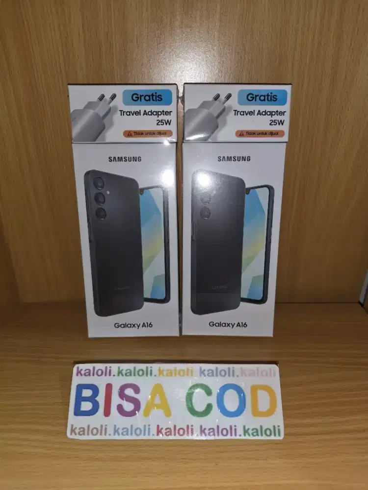 Samsung Galaxy A16 LTE 8/128
New Segel Garansi Resmi Samsung Indonesia