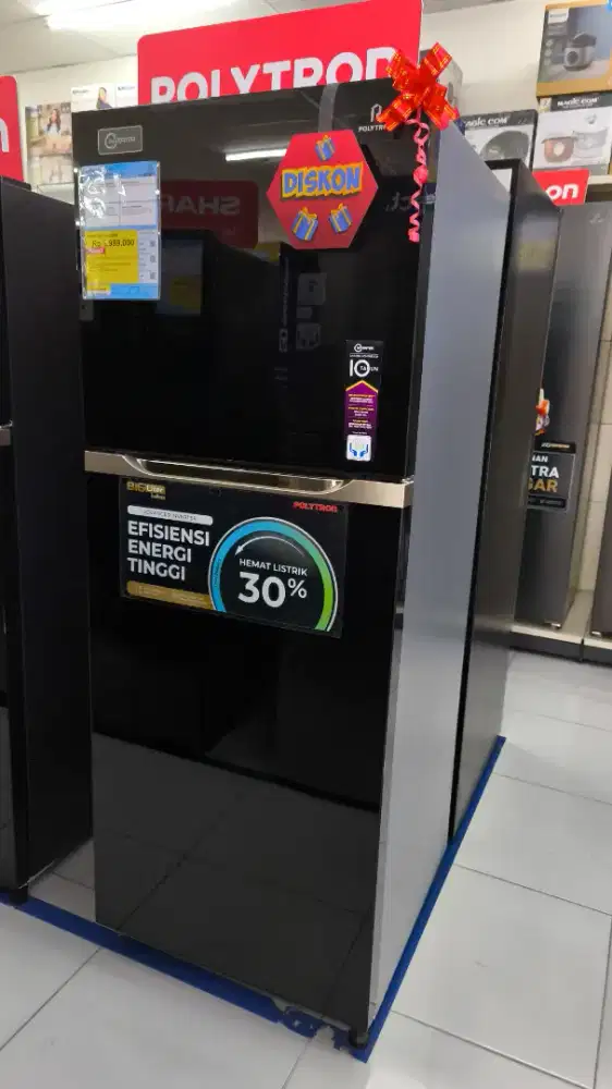Kulkas 2 Pintu Polytron PRM 431X