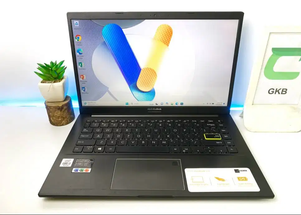 Laptop Asus Vivobook K413F Intel Core i3 10110U Ram 8gb Ssd 512gb keyb