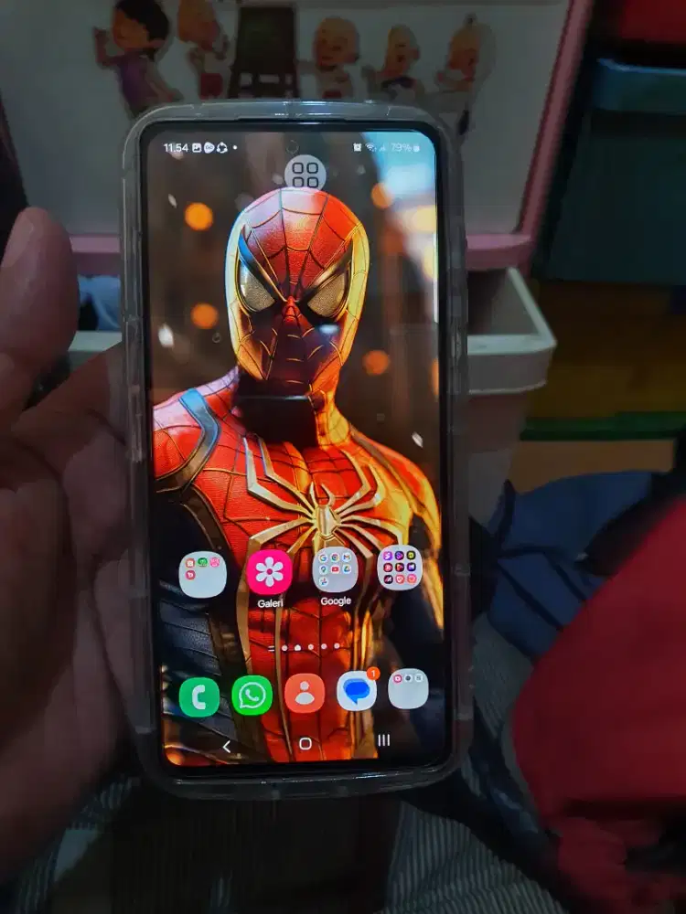 Samsung A72 Ram 8/256 Layar Amoled Finger Print di layar Nfc , 5000Mah