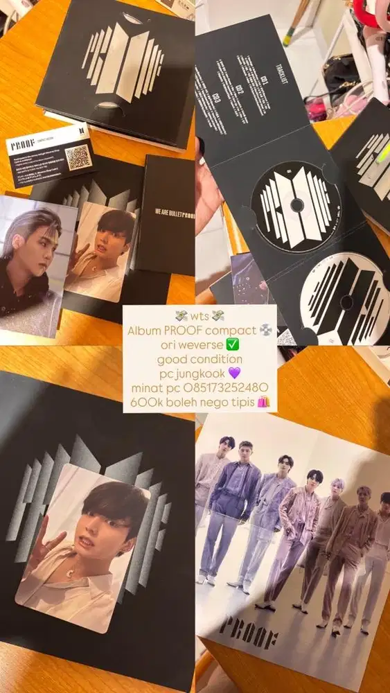 Album bts PROOF compact edition