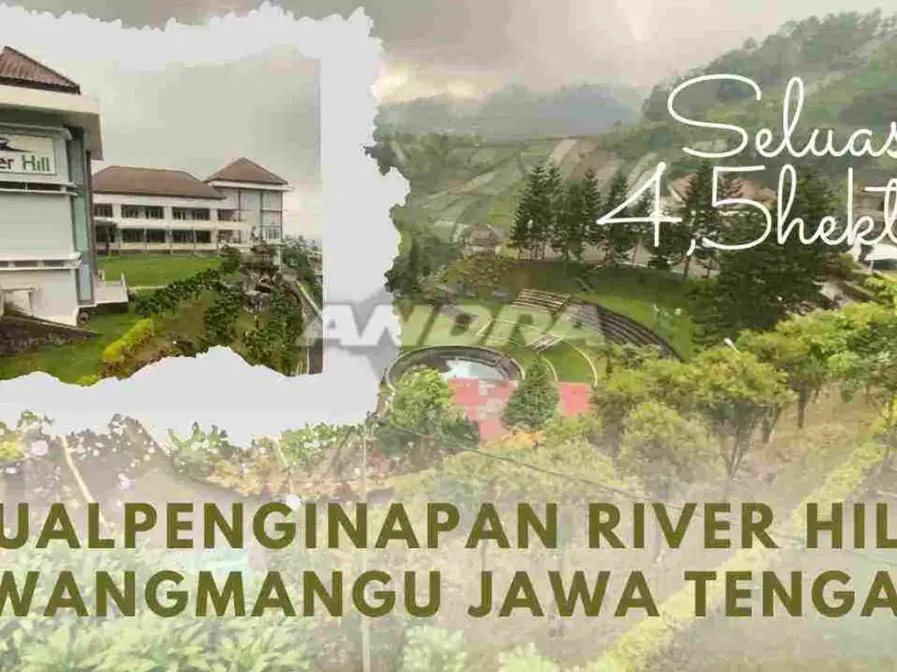 Resort Hotel solo Tawangmangu dijual