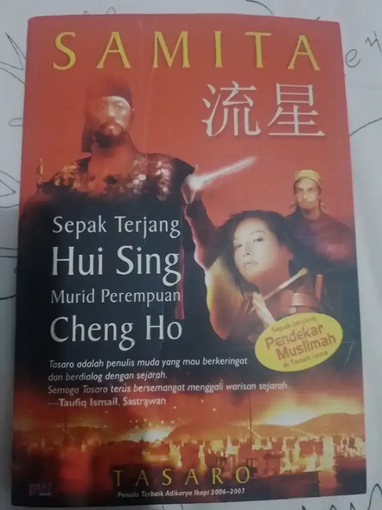 Novel samita sepak terjang