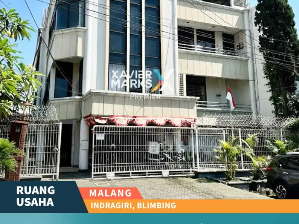 Dijual Ruang Usaha Bangunan Terawat di Jl Indragiri Malang