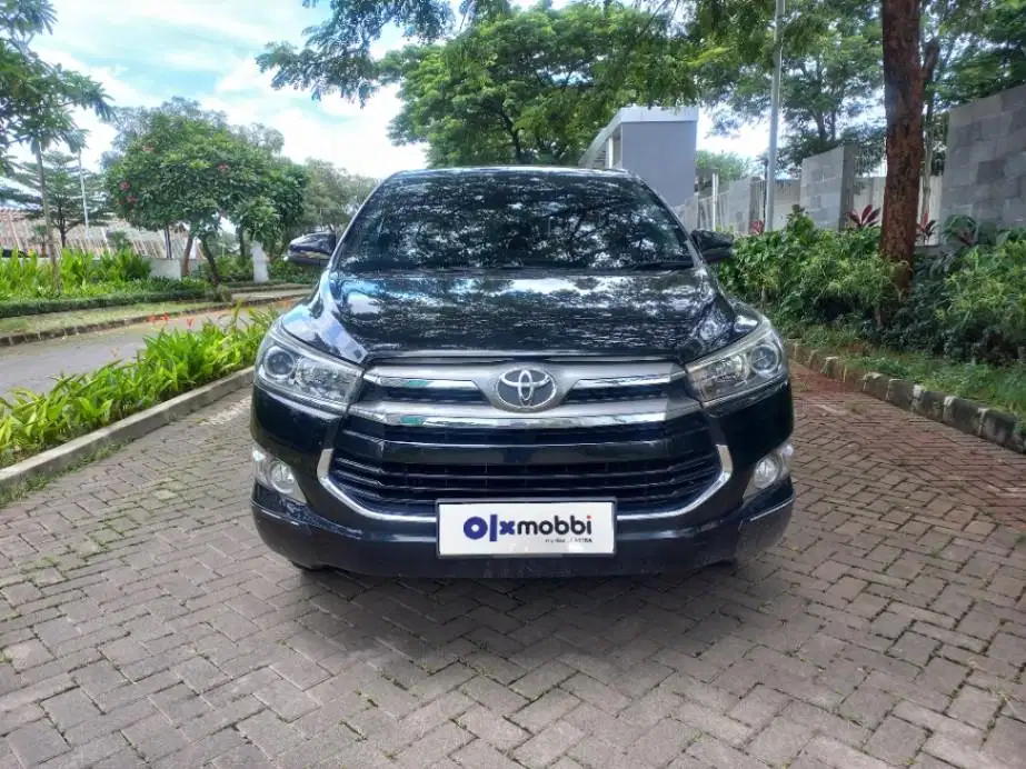DP RINGAN Toyota Kijang Innova 2.0 V Bensin-AT 2018 Hitam CPFOB