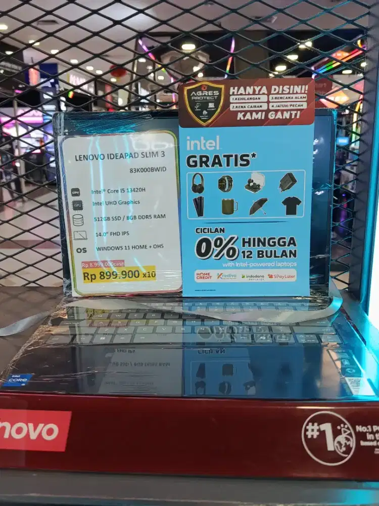 Laptop Lenovo ideapad Slim3 (83K000BWID)