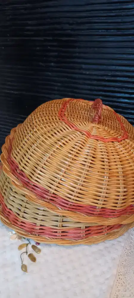 2 Tudung Saji Rotan