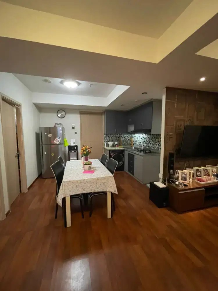 SHM Tower B 3br into 2BR siap huni Bassura City