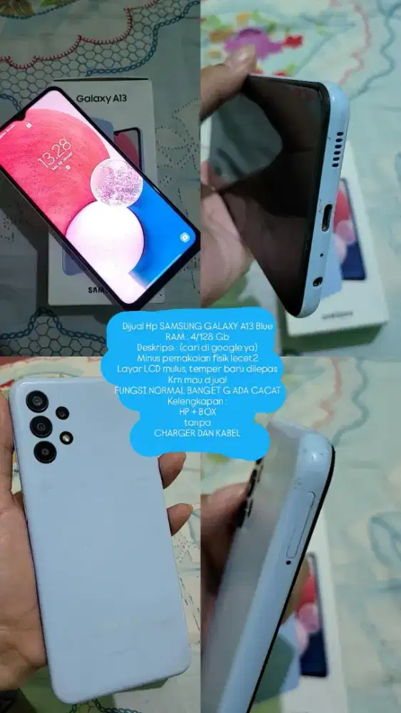 SAMSUNG GALAXY A13 4/128GB BLUE