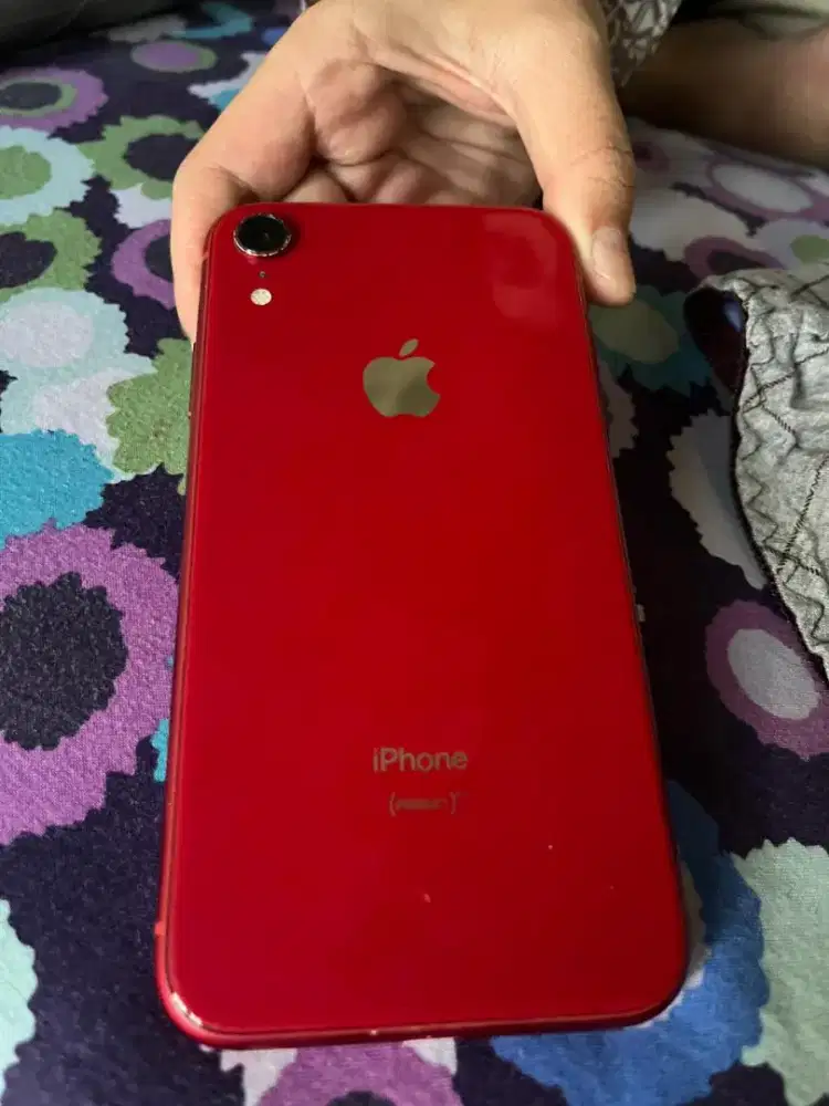 JUAL HP IPHONE XR INTER (red ,64gb)