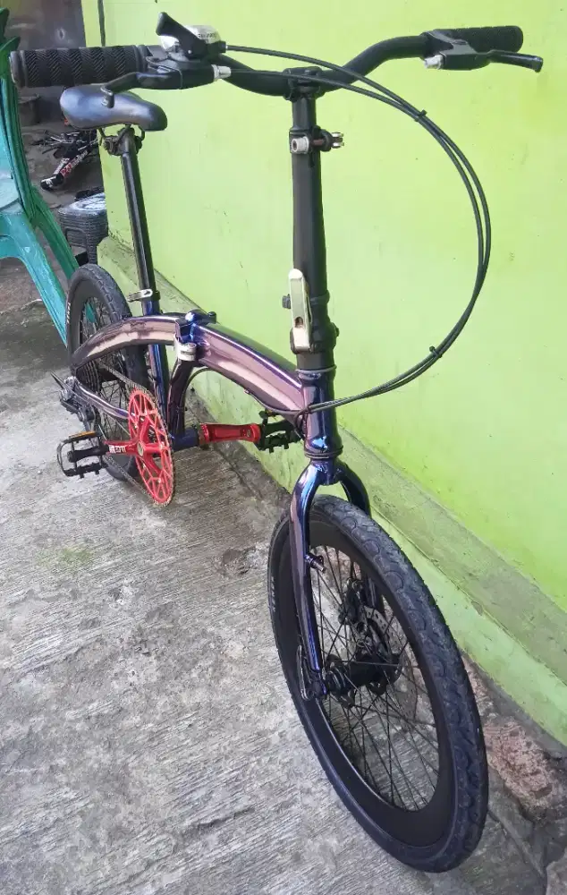 Sepeda lipat ukuran 20