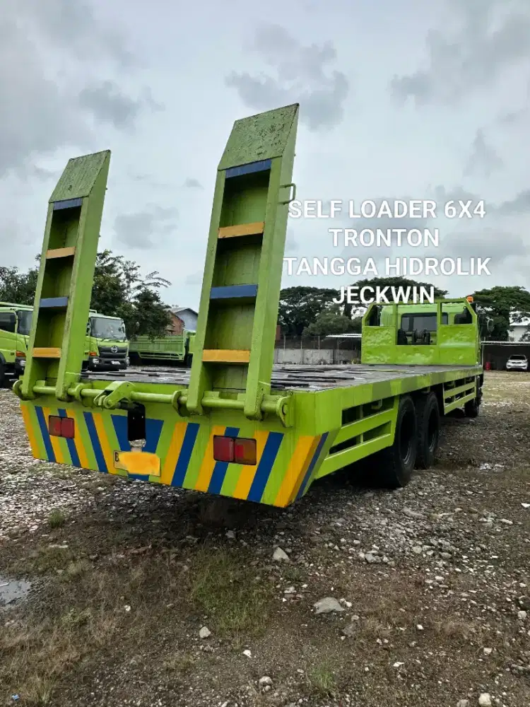HINO LOHAN FM260JW ASLI LONG SELF LOADER 6X4 TRONTON ISTIMEWA SEKALI