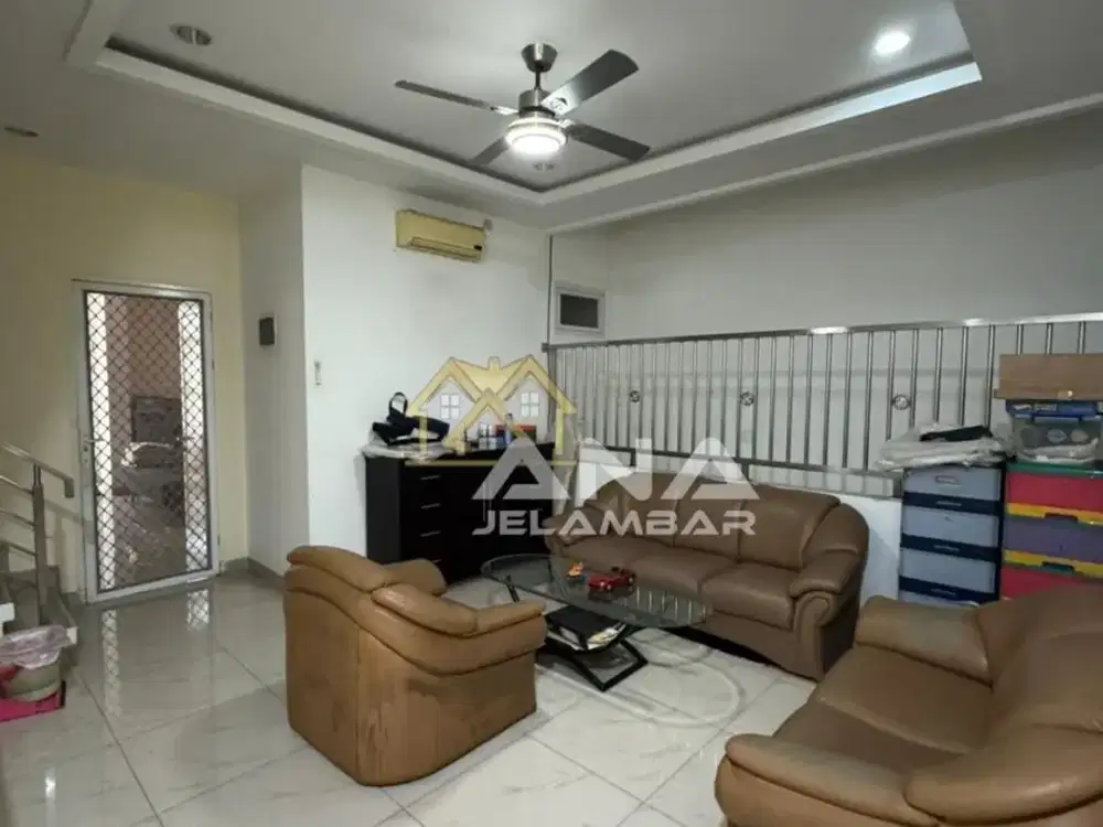 ANA RUMAH UK 6X20M LOKASI BAGUS DI KOMPLEK KAVLING POLRI JELAMBAR