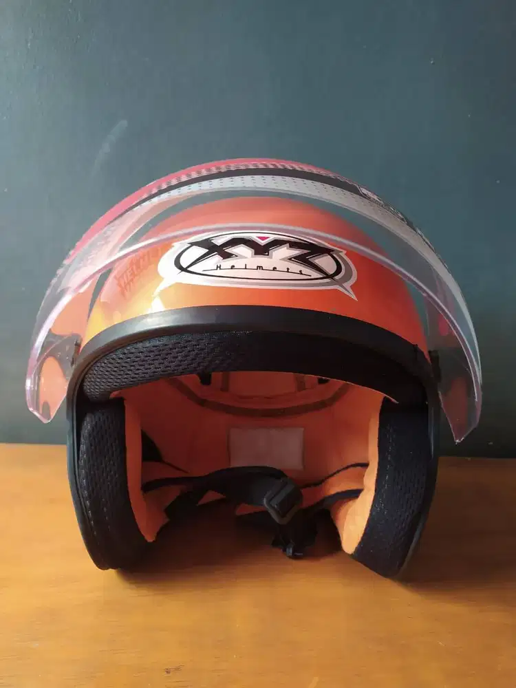 Helm XYZ Half Visor Size S (TANPA BOX)