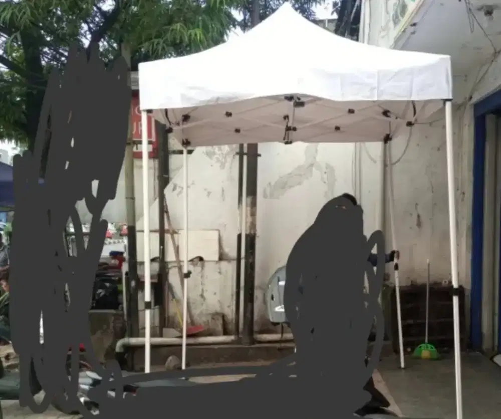 Tenda putih 2x2