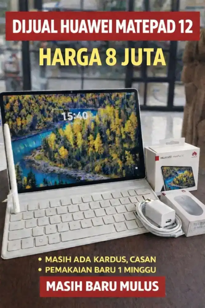 DIJUAL HUAWEI MATEPAD 12X TERBARU