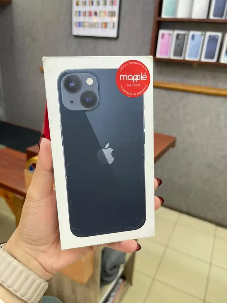 Iphone 13 128 Midnight NEW garansi Resmi 1thn